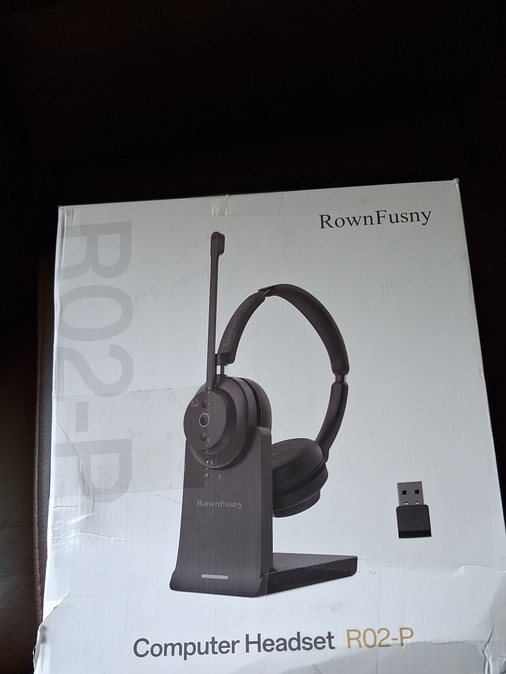 Black Computer Headset R02-P - Picture 1 of 3
